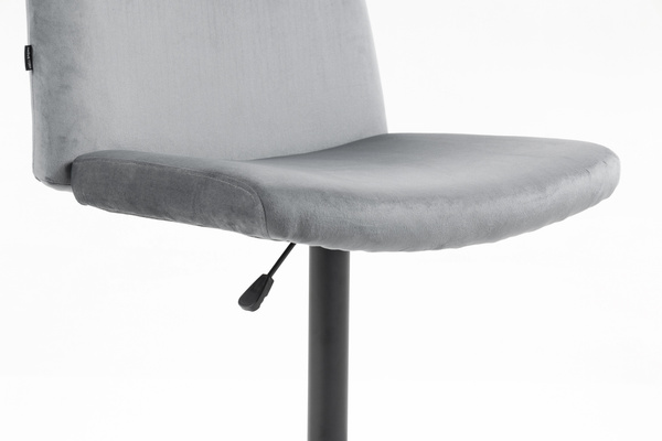 HOKER HR150W GRAFITOWY WELUR CZARNA PODSTAWA