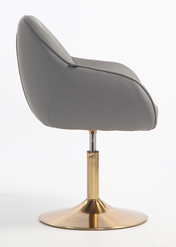 HOKER HR2055N SZARY ZŁOTA PODSTAWA