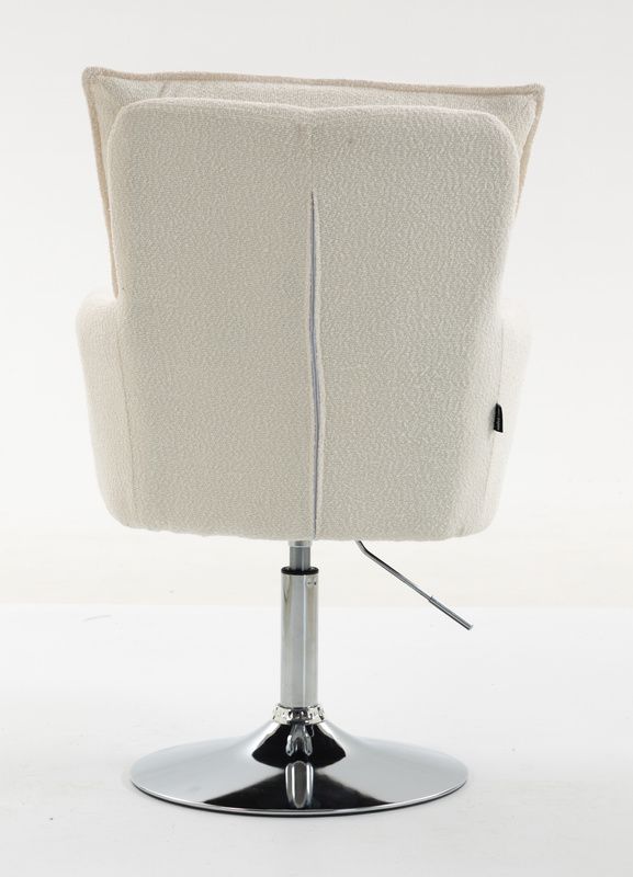 HOKER HR250N KREMOWY BARANEK CHROMOWANA PODSTAWA