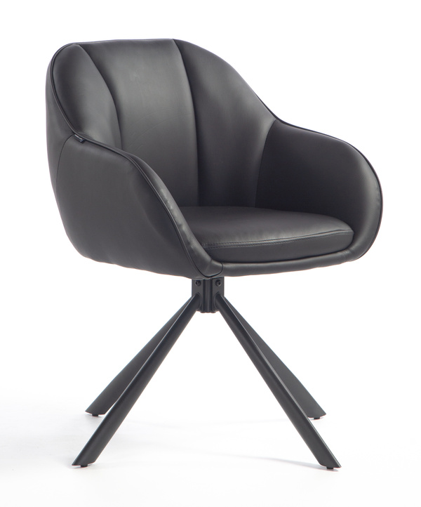 FOTEL HR2055 CZARNY CZARNY PAJĄK