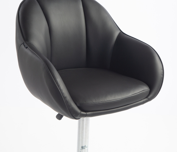 HOKER HR2055W CZARNY CHROMOWANA PODSTAWA