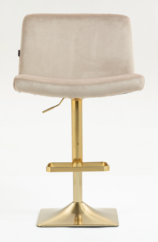 HOKER HR150KW LATTE WELUR ZŁOTA PODSTAWA