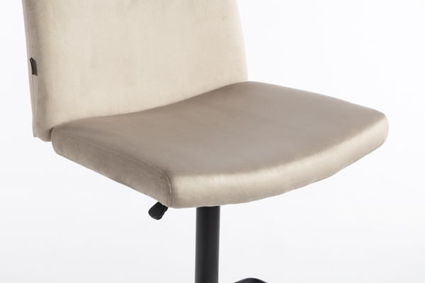 HOKER HR150KW LATTE WELUR CZARNA PODSTAWA