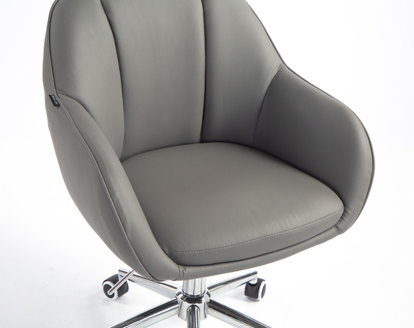 HOKER HR2055K SZARY CHROMOWANA PODSTAWA