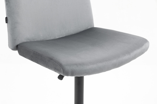 HOKER HR150W GRAFITOWY WELUR CZARNA PODSTAWA