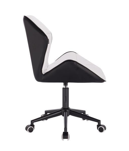 HOKER HR212K BIAŁO-CZARNY CZARNA PODSTAWA