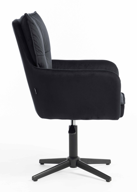 HOKER HR250CROSS CZARNY WELUR  CZARNA PODSTAWA