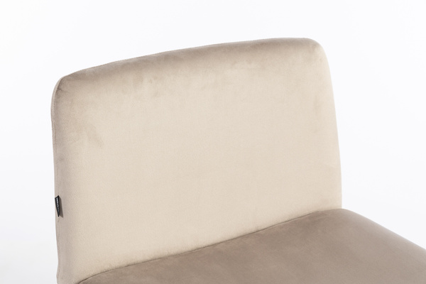 HOKER HR150 PAJĄK LATTE WELUR CZARNA PODSTAWA