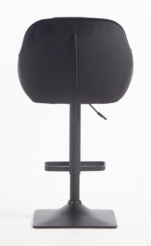 HOKER HR2055KW CZARNY WELUR CZARNA PODSTAWA