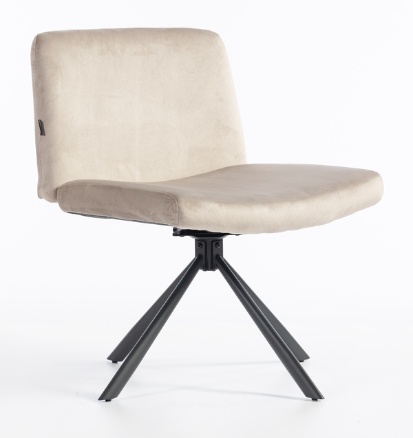 HOKER HR150 PAJĄK LATTE WELUR CZARNA PODSTAWA