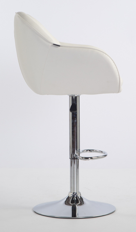 HOKER HR2055W BIAŁY CHROMOWANA PODSTAWA