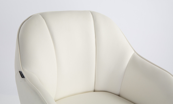 HOKER HR2055W BIAŁY CHROMOWANA PODSTAWA