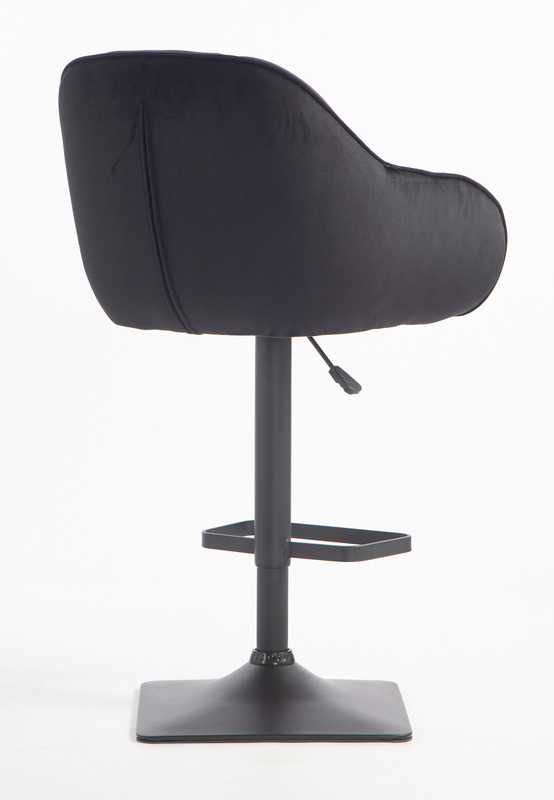 HOKER HR2055KW CZARNY WELUR CZARNA PODSTAWA