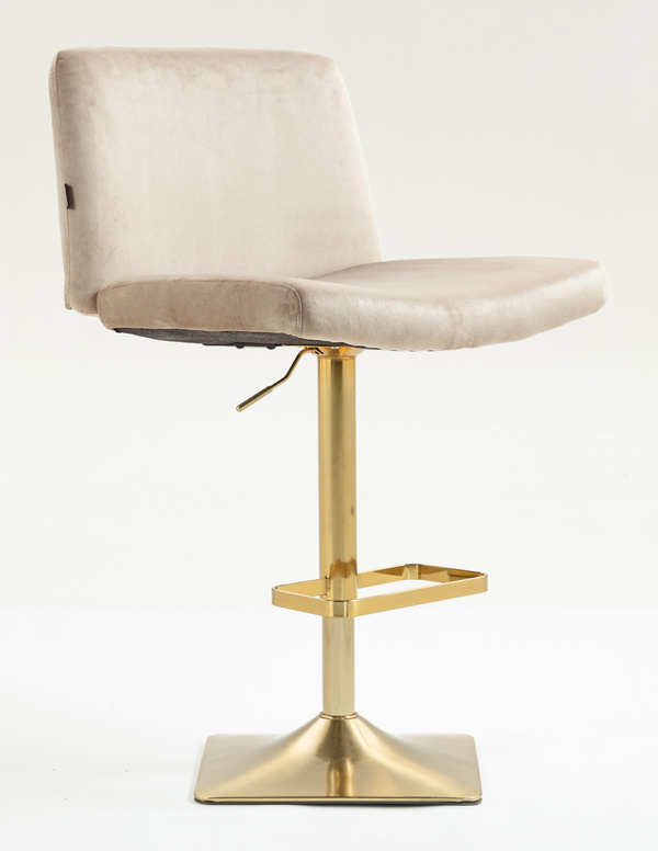 HOKER HR150KW LATTE WELUR ZŁOTA PODSTAWA