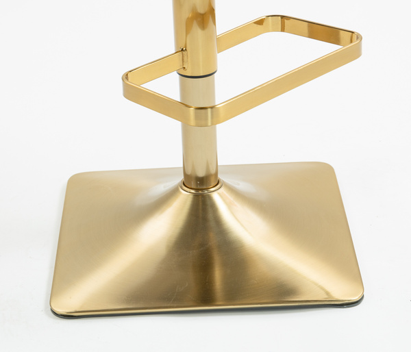 HOKER HR150KW LATTE WELUR ZŁOTA PODSTAWA