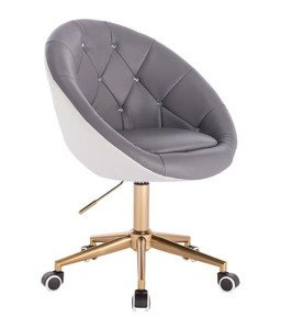 HOKER HR8516CK SZARO-BIAŁY ZŁOTA PODSTAWA