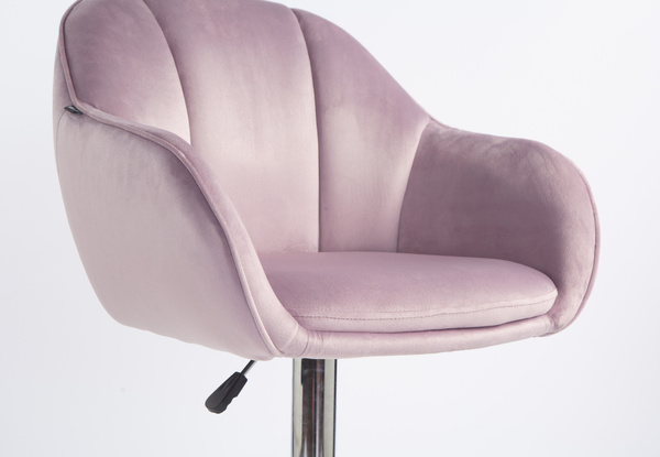 HOKER HR2055W WRZOSOWY WELUR CHROMOWANA PODSTAWA