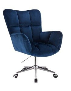 FOTEL HR650K CIEMNE MORZE WELUR