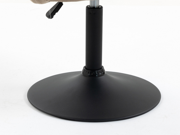 HOKER HR250N LATTE WELUR  CZARNA PODSTAWA