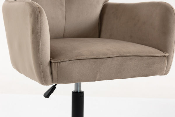 HOKER HR250K LATTE  WELUR  CZARNA PODSTAWA