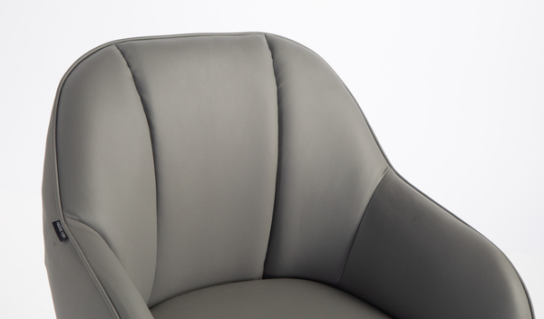 HOKER HR2055N SZARY CHROMOWANA PODSTAWA