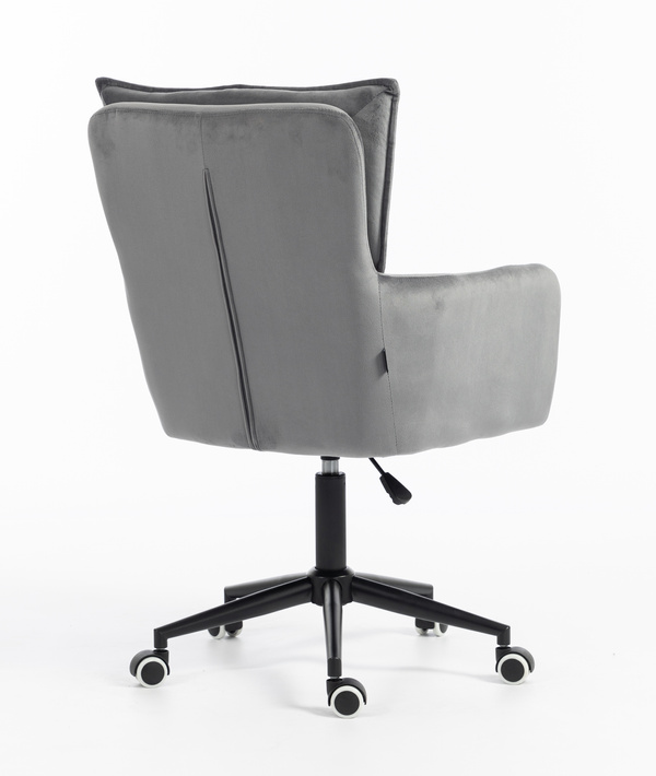 HOKER HR250K GRAFITOWY WELUR  CZARNA PODSTAWA