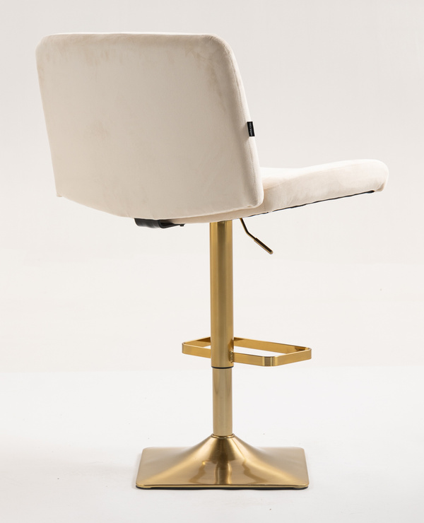 HOKER HR150KW KREMOWY WELUR ZŁOTA PODSTAWA