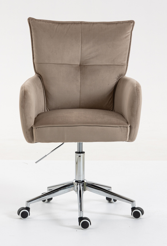 HOKER HR250K LATTE WELUR  CHROMOWANA PODSTAWA