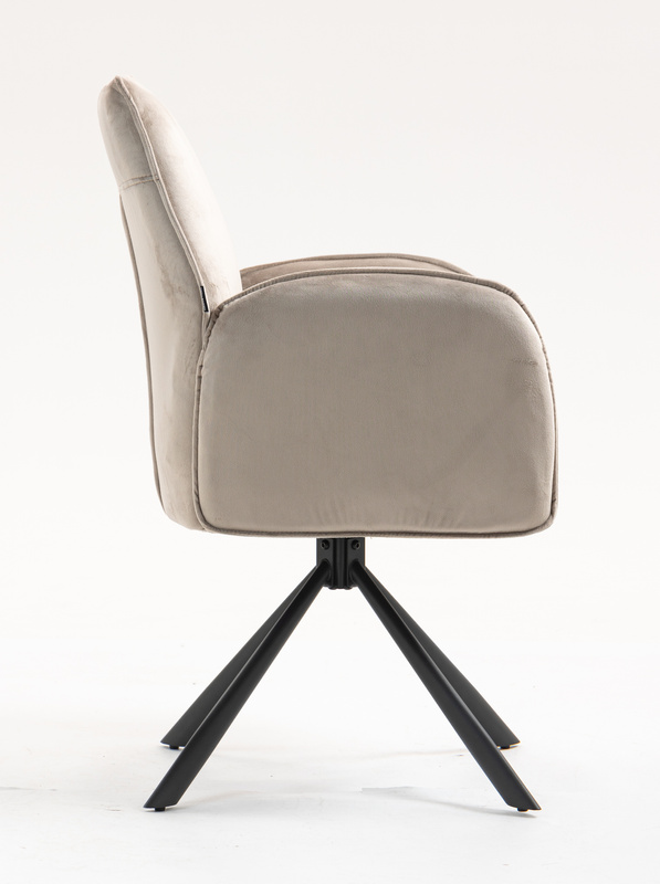 HOKER HR280 LATTE WELUR CZARNY PAJĄK