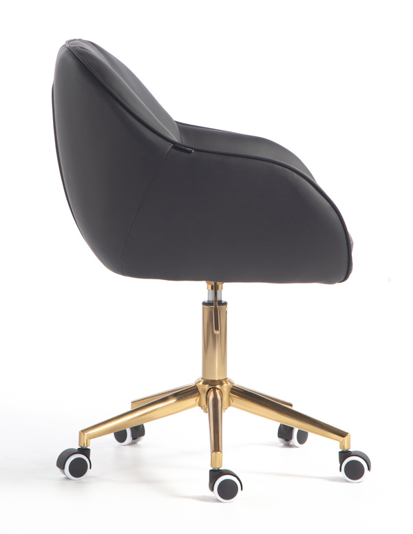 HOKER HR2055K CZARNY ZŁOTA PODSTAWA