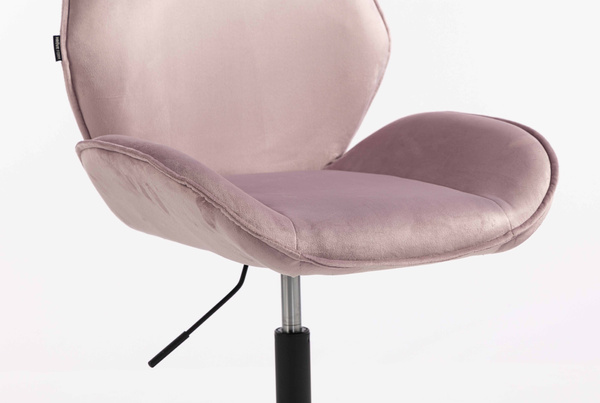 FOTEL HR350N WRZOSOWY WELUR CZARNA PODSTAWA