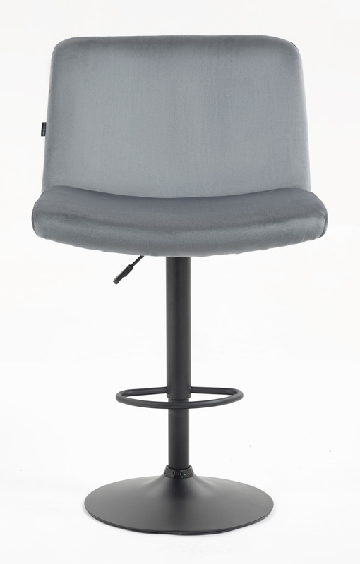 HOKER HR150W GRAFITOWY WELUR CZARNA PODSTAWA