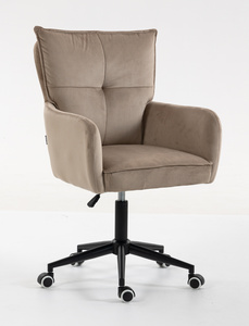 HOKER HR250K LATTE WELUR CZARNA PODSTAWA