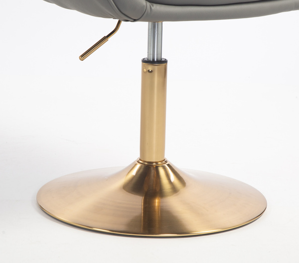 HOKER HR2055N SZARY ZŁOTA PODSTAWA