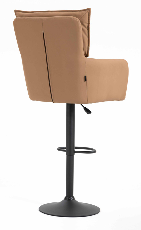 HOKER HR250W KARMELOWY EKOSKÓRA PREMIUM SOFT CZARNA PODSTAWA