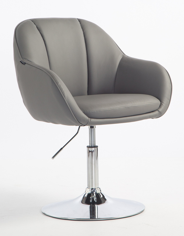 HOKER HR2055N SZARY CHROMOWANA PODSTAWA