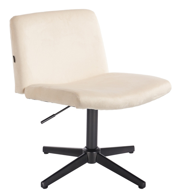 HOKER HR150CROSS KREMOWY WELUR CZARNA PODSTAWA