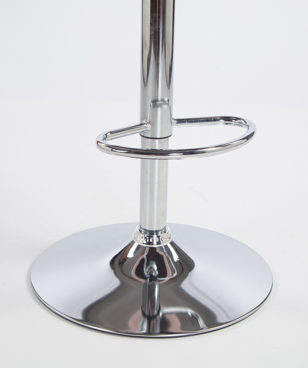 HOKER HR2055W PUDROWY RÓŻ WELUR CHROMOWANA PODSTAWA