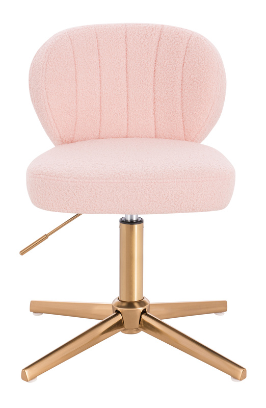 HOKER HR193CROSS PUDROWY RÓŻ BARANEK ZŁOTA PODSTAWA