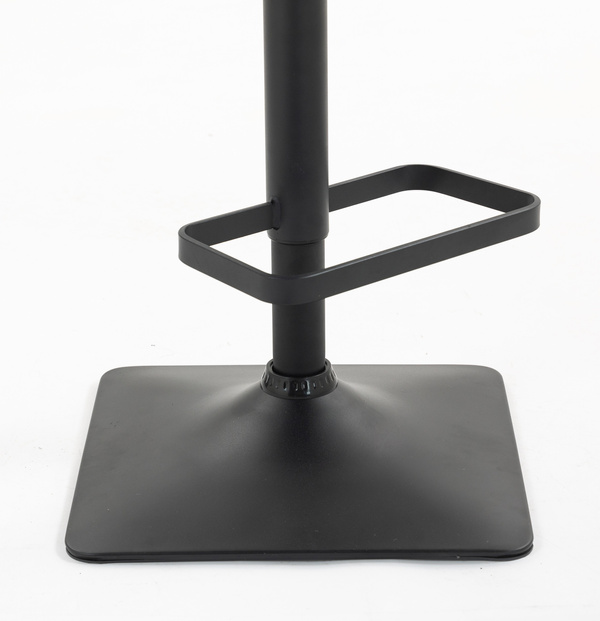 FOTEL HR280KW GRAFITOWY WELUR CZARNA PODSTAWA