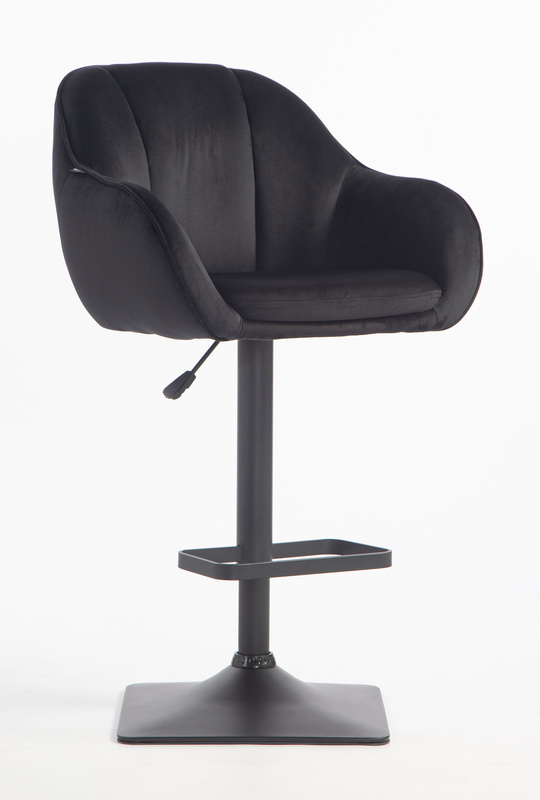 HOKER HR2055KW CZARNY WELUR CZARNA PODSTAWA