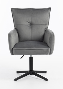 HOKER HR250CROSS GRAFITOWY WELUR CZARNA PODSTAWA