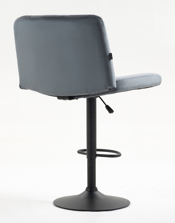 HOKER HR150W GRAFITOWY WELUR CZARNA PODSTAWA