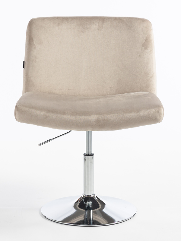 HOKER HR150N LATTE WELUR CHROMOWANA PODSTAWA