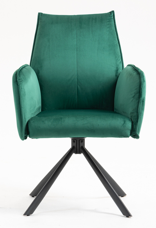 HOKER HR280 BUTELKOWA ZIELEŃ WELUR CZARNY PAJĄK