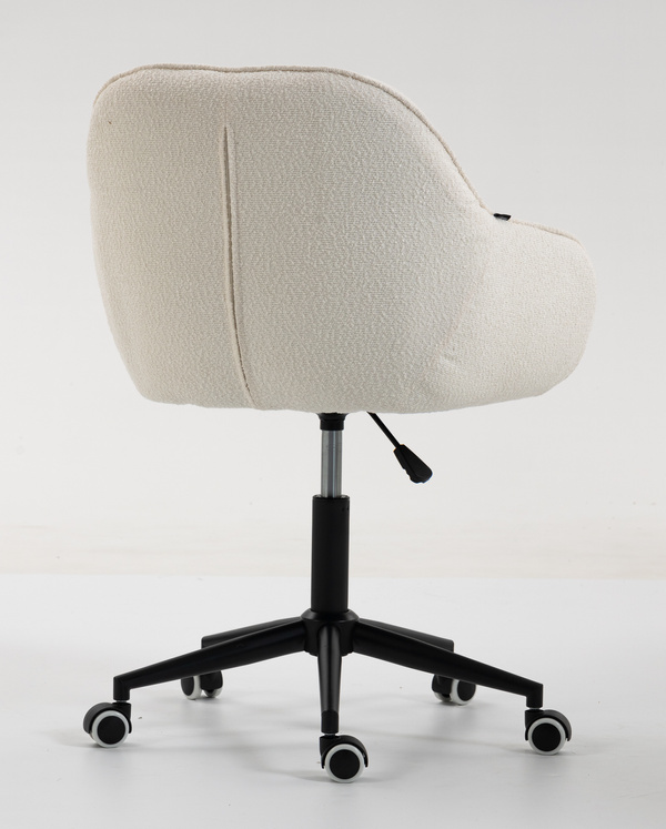 HOKER HR2055K KREMOWY BARANEK CZARNA PODSTAWA