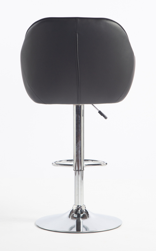 HOKER HR2055W CZARNY CHROMOWANA PODSTAWA