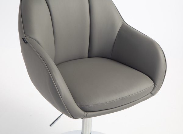 HOKER HR2055N SZARY CHROMOWANA PODSTAWA