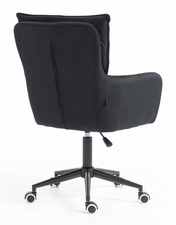 HOKER HR250K CZARNY WELUR  CZARNA PODSTAWA