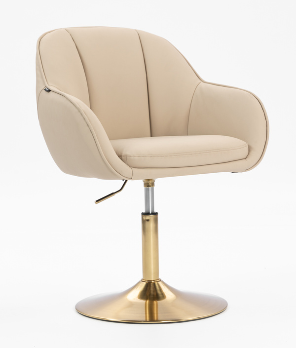 HOKER HR2055N KREMOWY ZŁOTA PODSTAWA